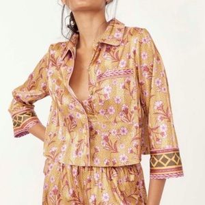 Free people silk pajamas boho chic. Soft comfortable and never worn